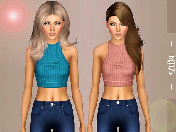 Sims 3 — S3 Karima Top [Request] by Margeh-75 — Separated the top of my Karima outfit by request cas/launcher thumbnail