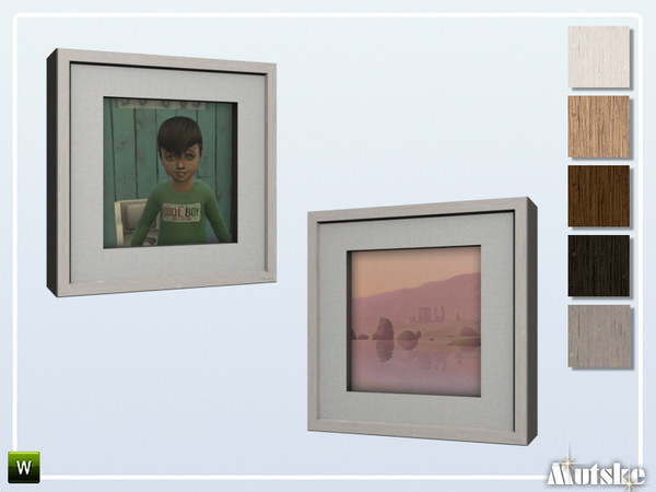 Sims 4 — Milford Picture B Recolor by Mutske — Tablepicture. Made by Mutske@TSR. 