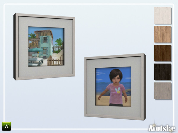 Sims 4 — Milford Picture C Recolor by Mutske — Tablepicture. Made by Mutske@TSR. 