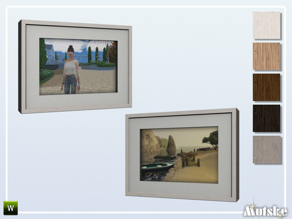 Sims 4 — Milford Picture E Recolor by Mutske — Tablepicture. Made by Mutske@TSR. 