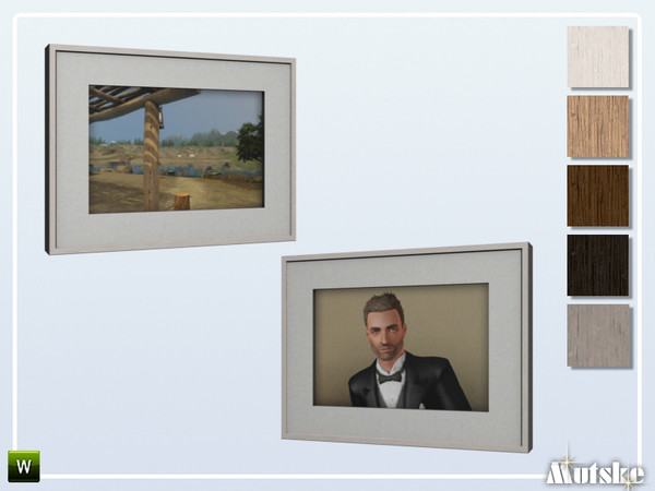 Sims 4 — Milford Picture F Recolor by Mutske — Tablepicture. Made by Mutske@TSR. 