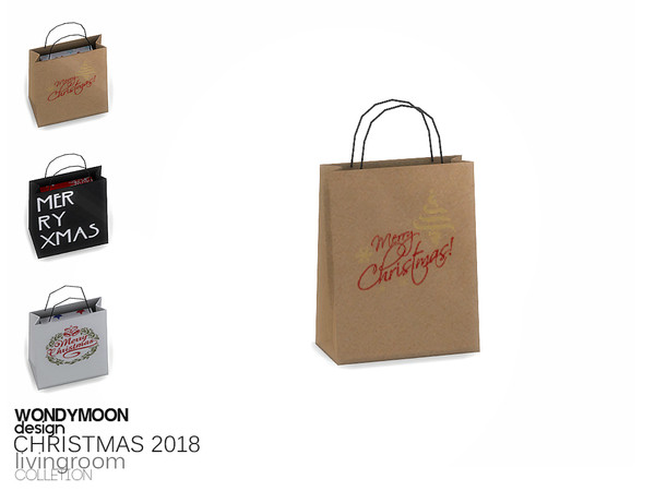 Sims 4 — Christmas 2018 Gift III by wondymoon — - Christmas 2018 - Decorations - Gift III - Wondymoon|TSR -