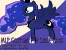Sims 4 — MLP Costume Princess Luna by arikasa2 — MLP Costume For Large Dogs (require PetEP) Princess Luna Version