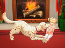 Sims 4 — Christmas Puppy Poses by KelpieDog — Imagine waking up Christmas morning and finding an adorable puppy under