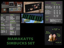 Sims 4 — Mamakatt's Simbucks Set-REQUIRES DINING OUT by wytewynter — A few objects for your sims Starbucks themed coffee