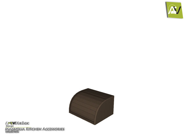 Sims 4 — Magnolia Bread Bin    by ArtVitalex — - Magnolia Bread Bin - ArtVitalex@TSR, Dec 2017