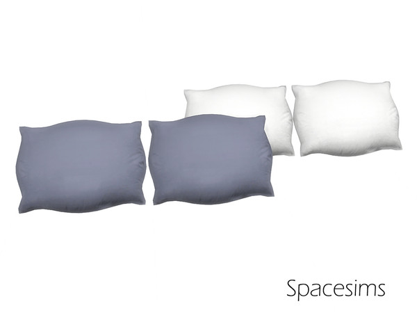 Sims 4 — Richard bedroom - Pillows by spacesims — Soft pillows made from finest quality fabrics to fit in posh bedrooms.