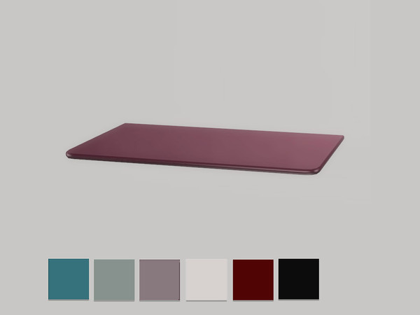 Sims 4 — Eiyina Living - Shelf by ung999 — Eiyina Living - Shelf Color Options : 6 Located at : Surfaces / Display