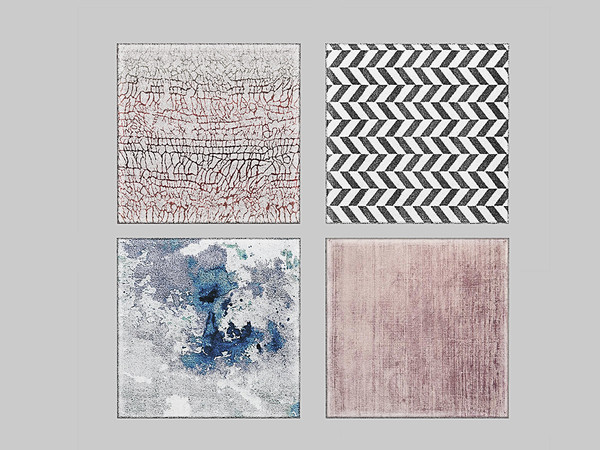 Sims 4 — Eiyina Living - Rug by ung999 — Eiyina Living - Rug Color Options : 4
