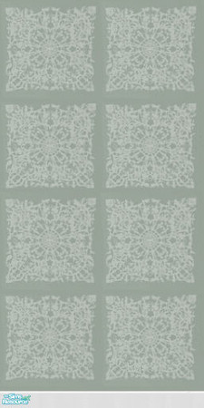 Sims 2 — H.C. Andersen - Green by Astarta — These wallpapers are inspired by Hans Christian Andersens papercuts.