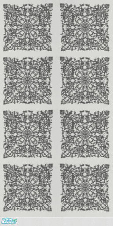 Sims 2 — H.C. Andersen - Grey by Astarta — These wallpapers are inspired by Hans Christian Andersens papercuts.