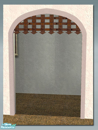 Sims 2 — Portcullis - Mesh by Shakeshaft — Part of a new mesh Door set, includes a sturdy Castle Door and a Portcullis,