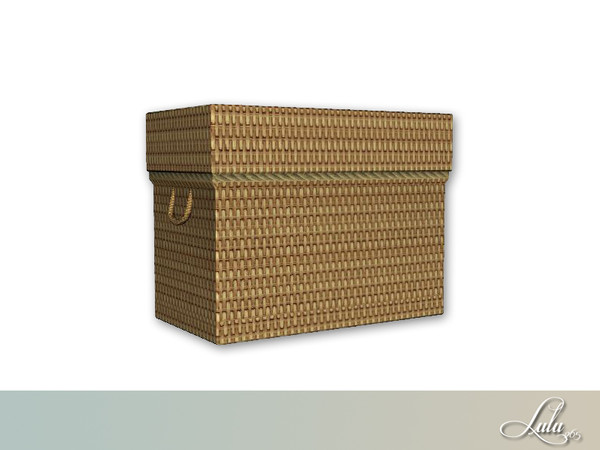 Sims 4 — East Coast Bedroom Basket by Lulu265 — Part of the East Coast Bedroom Set