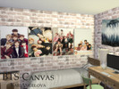 Sims 4 — BTS Canvas by KariAngelova — Canvas featuring South Korean band BTS. 4 variations. Ideal for your kpop loving
