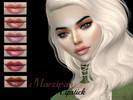 Sims 4 — Marzipan Lipstick by Baarbiie-GiirL — - this lipstick works with ALL Skins - this set have 10 colors - looks