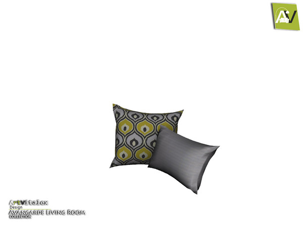 Sims 4 — Avangarde Seat Cushion Right    by ArtVitalex — - Avangarde Seat Cushion Right - ArtVitalex@TSR, Dec 2017