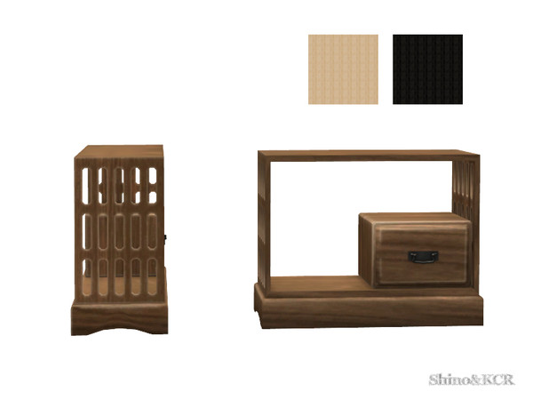 Sims 4 — Japan Dining - Shelf for Table Tops by ShinoKCR — Dining Room Furniture with a japanese touch find it in Clutter