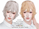 Sims 4 — kamurosims4_YM_hair04_TianZifen by abc6632298 — 8colors Hat Compatible ALL LODs Hope you like it!