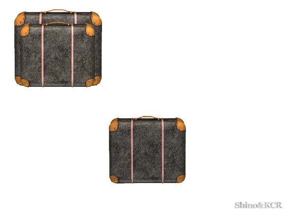 Sims 4 — Bedroom Caribbean - Suitcase 4 smaller by ShinoKCR — Get the feeling. Furniture Set inspired by Caribbean