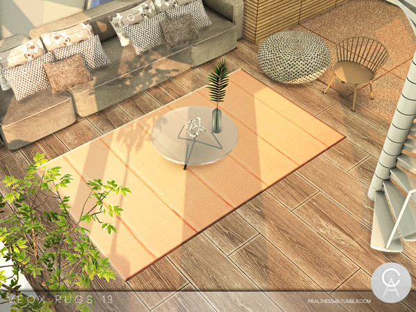 Sims 4 — VEOX Rugs 13 by Pralinesims — By Pralinesims