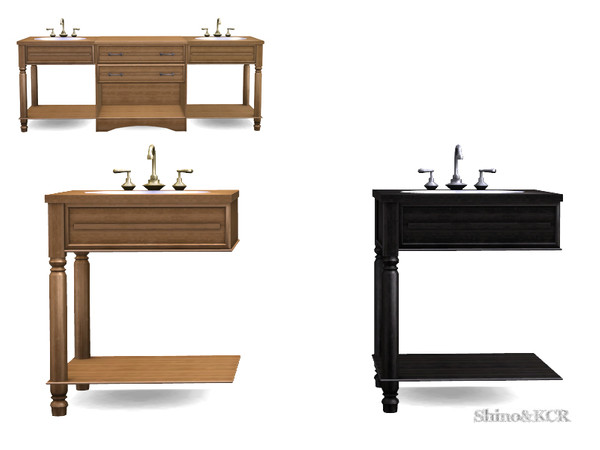 Sims 4 — Bathroom Caribbean - Sink Left Side by ShinoKCR — Get the feeling. Furniture Set inspired by Caribbean Resorts