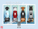 Sims 4 — BTS Logo Dog Tshirt Large by BeccAi — BTS Logo Dog Tshirt Large