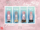Sims 4 — BTS Logo Dog Hoodie Small Baby Girl Edition by BeccAi — BTS Hoodies for the extra feminine ones!