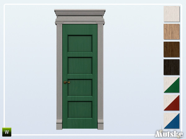 Sims 4 — Caesar Door Privat 1x1 by Mutske — This door is part of the Caesar Constructionset. Made by Mutske@TSR. 