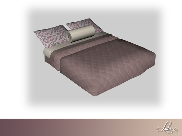 Sims 4 — Sandy Lane Bedroom Decor Bedding by Lulu265 — Part of the Sandy Lane Bedroom Set