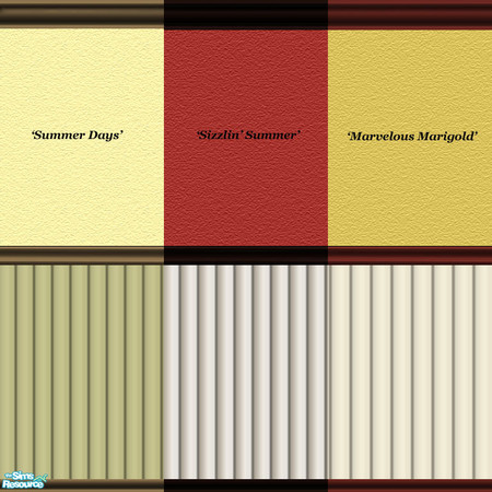 Sims 2 — Four Seasons Collection - Summer by rhiannon32ga — This is the 2nd of 4 seasons in my newest collection. Summer