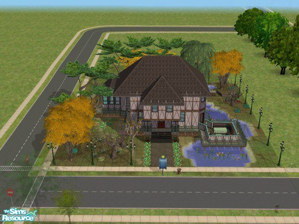 Sims 2 — The Bayou by cadiva — A restaurant and cafe bar for your University Sims to enjoy - created for Haunted Hollow.
