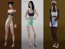 Sims 4 — Elsims Outsider Shorts by Elegant_Lily — This item has 3 swatches. HQ compatible Teen + Enjoy!