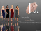 Sims 4 — Sovereign feminine apparel set - Meshes needed by Libertay — The Sovereign feminine apparel set incorporates