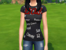 Sims 4 — Sherlock T-Shirts by WWOM_KittyKatt — A set of three shirts from the BBC television show, Sherlock.