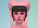 Sims 4 — Twi'lek Lekku v1 by KingShai — My first mod :D Rework of the Aayla Secura costume. Removes body texture, leaving