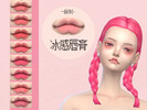 Sims 4 — [su-zoe]freeze lipstick by su-zoe — Hello,everyone! This is my first time that publish my creation in TSR.