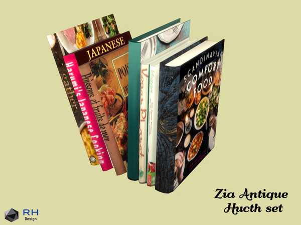 Sims 4 — Zia Delicious Flavours Cookbooks V2 by RightHearted — Recipes from all around the world for your gourmand sims