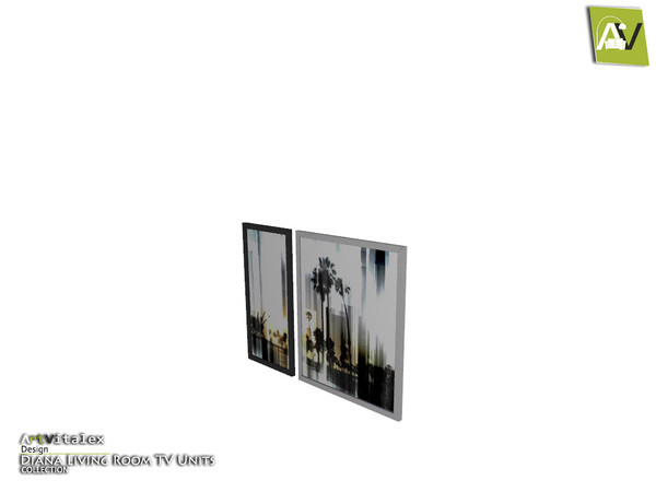 Sims 4 — Diana Binary Painting    by ArtVitalex — - Diana Binary Painting - ArtVitalex@TSR, Feb 2018