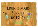 Sims 4 — Live-In Maid Service by fg13 — Ever wanted to hire a live-in maid instead of just order a single time or 9-5