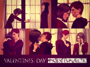 Sims 3 — Valentine's Day by Storia_Studios — I created these pictures and machinima with Masumi Kimiko and Tama Yamato to