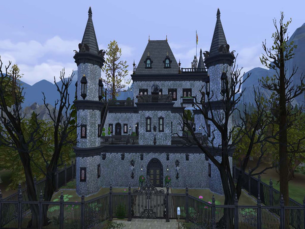 Sims 4 — Aedon Castle by staralien2 — Jade Neldon didn't even know she had an uncle, much less one that would leave her a