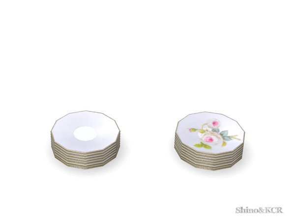 Sims 4 — Dining Country - Plates by ShinoKCR — Loveley Tableware for your Country Dining