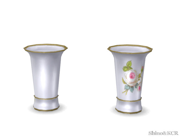 Sims 4 — Dining Country - Vase 1 by ShinoKCR — Loveley Tableware for your Country Dining