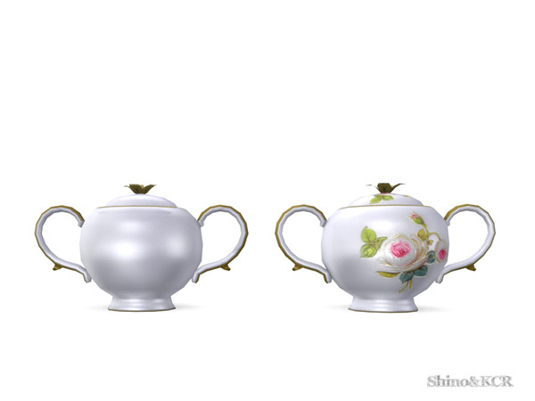 Sims 4 — Dining Country - Tureen by ShinoKCR — Lovely Tableware for your Country Dining