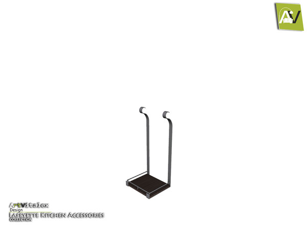 Sims 4 — Lafeyette Modular Shelf One Partition    by ArtVitalex — - Lafeyette Modular Shelf One Partition -