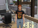 Sims 4 — Deicide - Dancing Devil Tour T-shirt Sims 4 by ogierco — The Dancing Devil Tour T-shirt for the band Deicide.