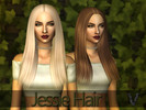 Sims 4 — Vallani - Jessie Hair by Vallani — This is my first hair for the Sims! I am super excited to show you guys.