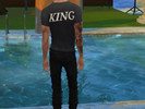 Sims 4 — King T-Shirts by SenpaiWitKapje — I made King T-Shirts enjoy it
