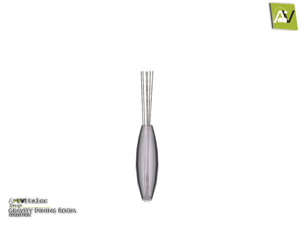 Sims 4 — Gravity Glass Vase Tall    by ArtVitalex — - Gravity Glass Vase Tall - ArtVitalex@TSR, Mar 2018