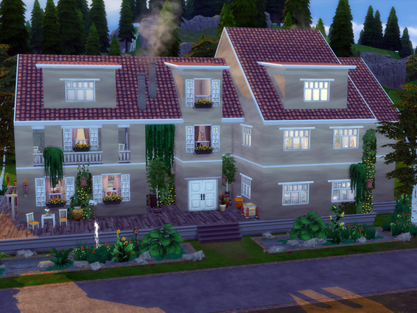 Sims 4 —  by Katinas — Beautiful house with six bedrooms, two bathrooms and many activities. Have fun! ****** Before